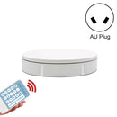 30cm Remote Control Speed Electric Turntable Sample Display Stand, Specification:AU Plug(White)