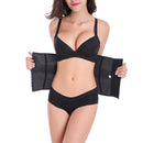 13-Buckle Belly Belt Hollowing Out Strong Waist Shaping Shaping Stomach Girdle Ladies Postpartum Corset Belt, Size:XL (Black)