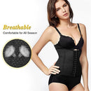 13-Buckle Belly Belt Hollowing Out Strong Waist Shaping Shaping Stomach Girdle Ladies Postpartum Corset Belt, Size:XL (Black)