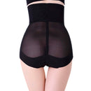 Woman Postpartum Abdomen Thin Waist Hip Body Shaping No Trace Section Binding Pants, Size:XXL (Black)