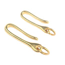 Retro Solid Brass Key Chain Key Ring Belt U Hook Wallet Chain Fish Hook, Length:4.8cm with Copper Rin(Brass)