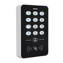 Simple IDIC Card Access Control All-in-one Machine Key Touch Access Control Controller Induction Card Password, Style:A1-Physical Buttons