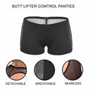 3 PCS Ladies Mesh Sexy Shapewear Buttock Aare Underwear, Size:XXXL(black)