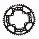 Snail Positive And Negative Tooth Discs Mountain Bike Single Disc Large Tooth Disc 104mm Bcd, Specification:52T(Black)