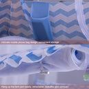 Zipper Double Door Free Installation Wire Yurt Foldable Mosquito Net, Size:150x200x145 cm(Gray)
