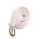 Womens Brief Knitted Candy Colors Braid Belt Female Belt For Dress, Belt Length:105-110cm(blue)