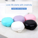 3 PCS Bathroom Dish Plate Case Home Shower Travel Hiking Holder Container Soap Box(black)