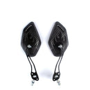 Mountain Bike Carbon Pattern Rearview Mirror Riding Equipment 3K Pattern Plane Mirror Reflector