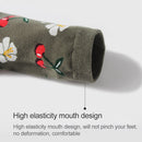 Tropical Fruit Pattern Personality Trend Tube Ladies Cotton Socks(Red wine avocado)