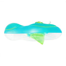 Cooldy Infant and Children Swimming Ring Swimming Supplies Inflatable Life Buoy, Inner diameter After Inflation:M, Size:M (Green)