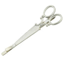 2 PCS Retro Word Hair Ornaments Personalized Hair Clips(Silver)