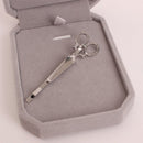 2 PCS Retro Word Hair Ornaments Personalized Hair Clips(Silver)
