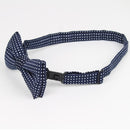 Children Dot Pattern Bow Tie Bow-knot(Gray)