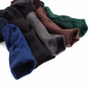 2 PCS Autumn and Winter Models Plus Velvet Thick Stepping Base Women Slim Slimming Warm Pants, Size:M(Purple)