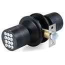 Spherical Electronic Code Door Lock Replaceable Ball Lock, Color:Black