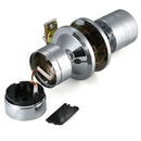 Spherical Electronic Code Door Lock Replaceable Ball Lock, Color:Black