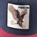 Cotton Embroidered Animal Baseball Cap(Red1 Tiger)
