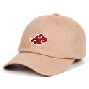 Japanese Anime Naruto Hat Uchiha Family Logo Embroidery Cotton Baseball Caps(Black)