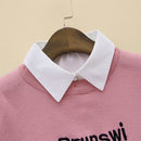 Ladies Joker Shirt Chiffon Shirt Fake Collar Clothing Accessories, Size:One Size(White)