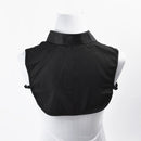 Ladies Joker Shirt Chiffon Shirt Fake Collar Clothing Accessories, Size:One Size(Black)