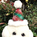 2 PCS Pet Christmas Hat and Bow Tie Set Holiday Accessories(Hat + Bow Tie)