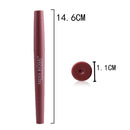 Double-end Lip Makeup Lipstick Pencil Waterproof Long Lasting Tint Sexy Red Lip Stick Beauty Matte Liner Pen Lipstick(01)