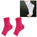 Adult Running Cycle Basketball Sports Outdoor Foot Angel Anti Fatigue Compression Foot Sleeve Sock, Size:S/M(Rose Red)
