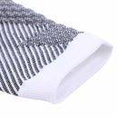 Adult Running Cycle Basketball Sports Outdoor Foot Angel Anti Fatigue Compression Foot Sleeve Sock, Size:S/M(White)