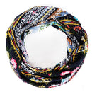 Women Summer Thin Cotton Printing Wild Sunproof Dual-purpose Hat Wrap Cap, Size:One Size(Blue)