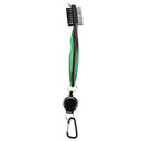 2 PCS Golf Club Brush Ball Slot Cleaning Brush Cleaning Set(Green)