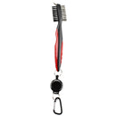 2 PCS Golf Club Brush Ball Slot Cleaning Brush Cleaning Set(Red)