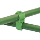 Rotary Buckle Gardening Plastic Bracket Support Universal Tube Clamp Plastic Buckle, Size:8 mm Diameter Pillar(Green)