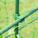 Rotary Buckle Gardening Plastic Bracket Support Universal Tube Clamp Plastic Buckle, Size:8 mm Diameter Pillar(Green)