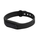 Delicate Sports Watches Rubber LED Women Mens Date Sports Bracelet Digital Wrist Watch(Black)
