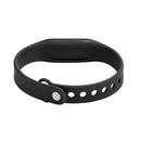 Delicate Sports Watches Rubber LED Women Mens Date Sports Bracelet Digital Wrist Watch(Black)