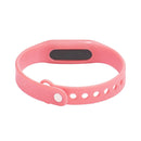 Delicate Sports Watches Rubber LED Women Mens Date Sports Bracelet Digital Wrist Watch(Pink)