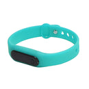 Delicate Sports Watches Rubber LED Women Mens Date Sports Bracelet Digital Wrist Watch(Mint Green)