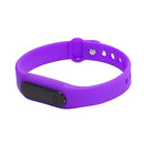 Delicate Sports Watches Rubber LED Women Mens Date Sports Bracelet Digital Wrist Watch(Purple)