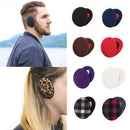 Adults Winter Bandless Warm Earmuffs Ear Protection Cover, A Pair(Gray)