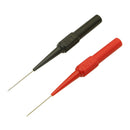30V Multimeter Test Pen Test Probe Long and Thin Tip Probe Banana Jack Pin Auto Car Repair Accessories Tool(Black)