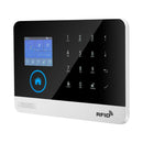 Multi-function Dual Network WIFI GSM Alarm Home and Business Alarm Set, EU Plug