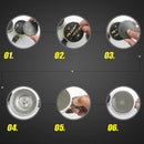 400ml Mugs Automatic Electric Self Stirring Mug Cup Coffee Milk Mixing Mug Smart Stainless Steel Juice Mix Cup Drinkware(Red)