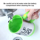 400ml Mugs Automatic Electric Self Stirring Mug Cup Coffee Milk Mixing Mug Smart Stainless Steel Juice Mix Cup Drinkware(Red)
