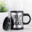 400ml Mugs Automatic Electric Self Stirring Mug Cup Coffee Milk Mixing Mug Smart Stainless Steel Juice Mix Cup Drinkware(Red)
