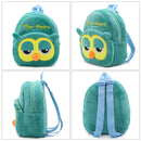 Kids Cartoon Backpack Kindergarten Children Cute School Bag Baby Girls Schoolbag(Owl)