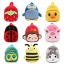 Kids Cartoon Backpack Kindergarten Children Cute School Bag Baby Girls Schoolbag(Ladybug)