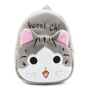 Kids Cartoon Backpack Kindergarten Children Cute School Bag Baby Girls Schoolbag(Cat)