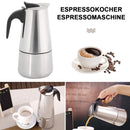Stainless Steel Moka Coffee Maker Pot Filter(100ml)