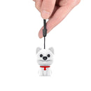 E300 Cute Pet High-Definition Noise Reduction Smart Voice Recorder MP3 Player, Capacity: 8GB(White)