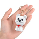 E300 Cute Pet High-Definition Noise Reduction Smart Voice Recorder MP3 Player, Capacity: 8GB(White)